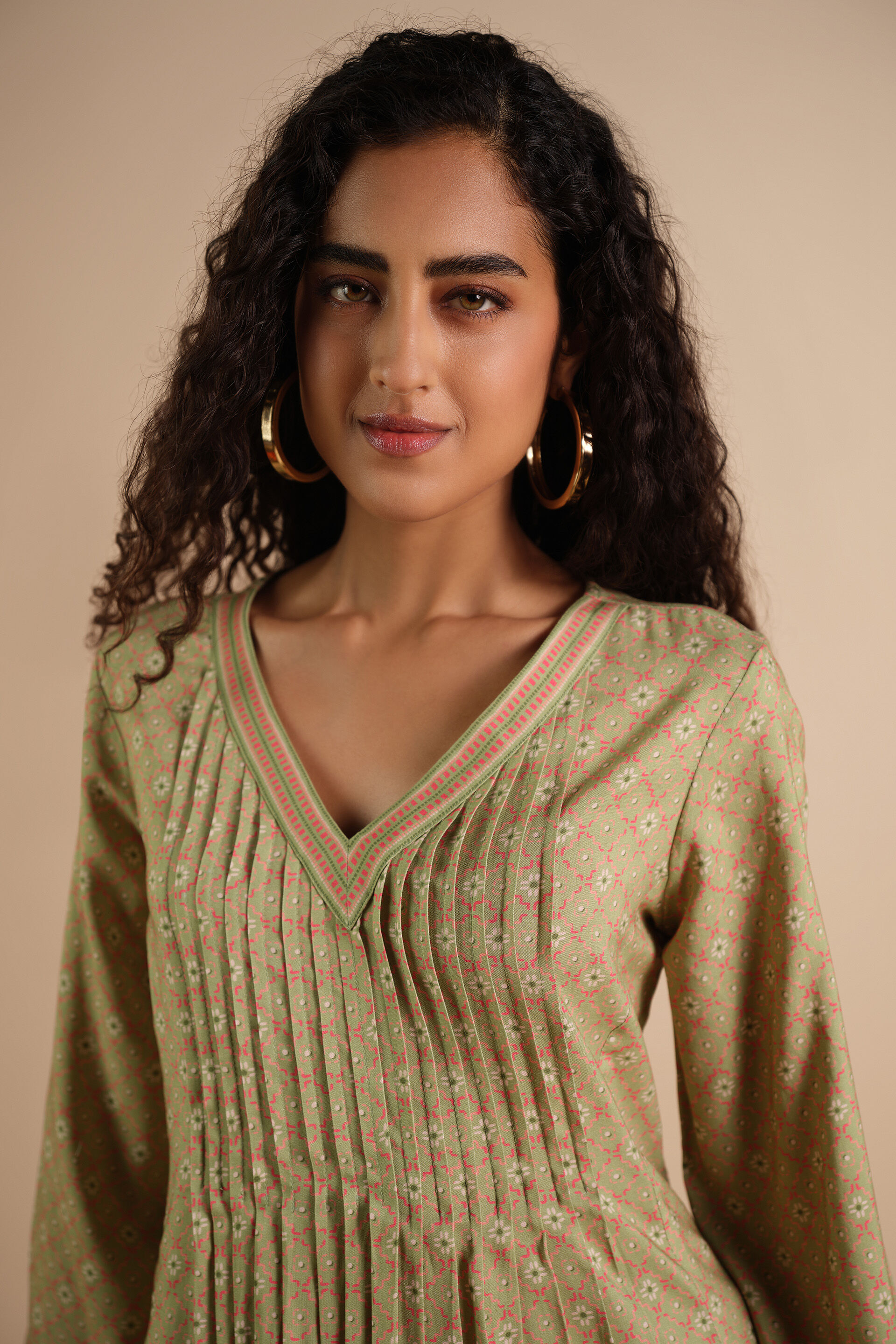Sukoon Sa Kurta Set, Sage Green, image 3